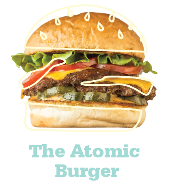 Atomic Burger Menu